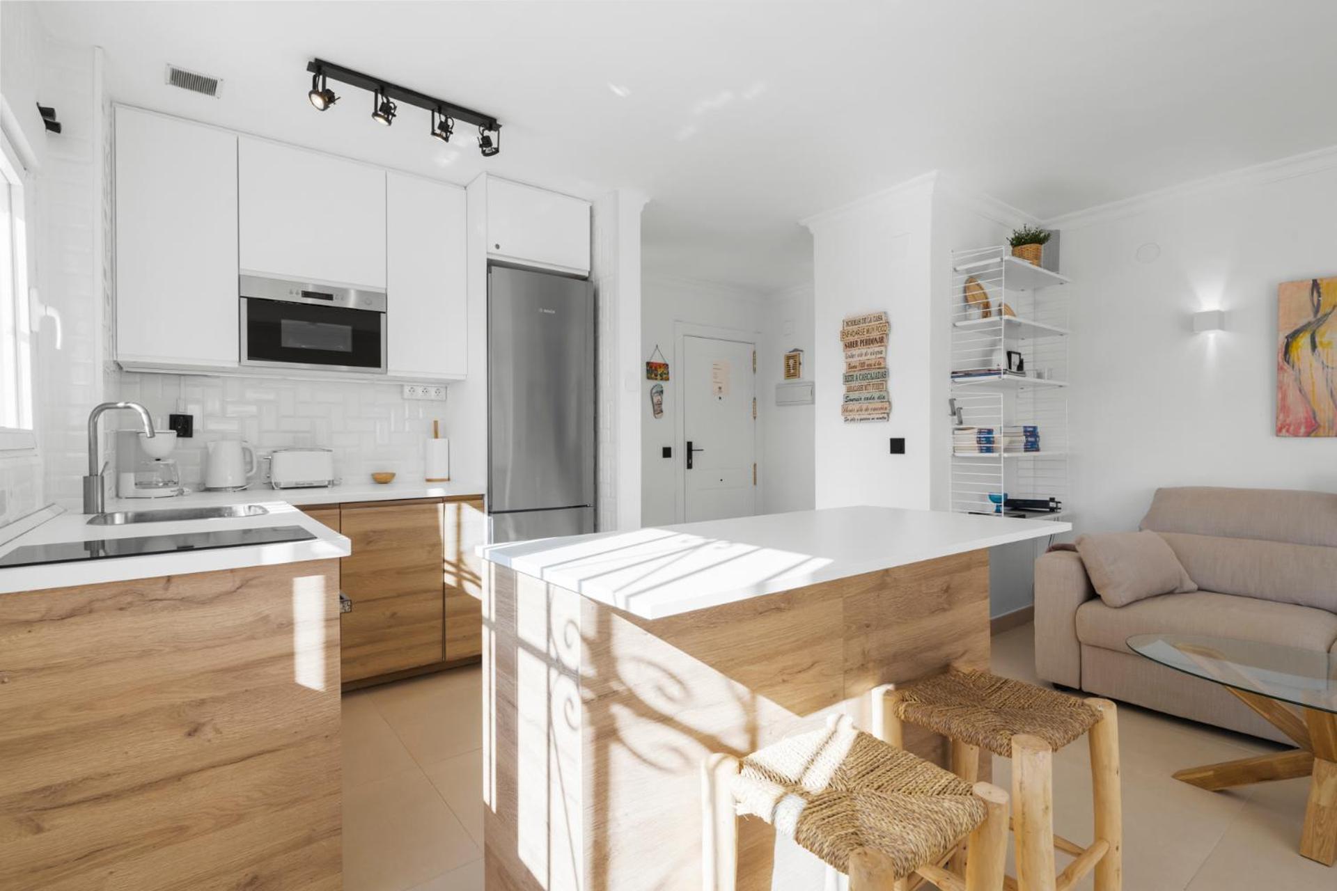 Penthouse In Costa, - Seaview - Pool - 40m2 Private Terrace - One Bedroom - Sleeping Alcove * Benalmadena